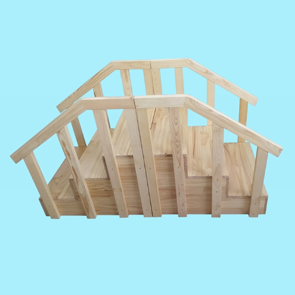 儿童发育筛查智测评估DST儿心Gesell量表专用实木扶梯木楼梯步梯