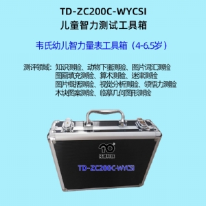 韦氏幼儿智力测评量表C-WYCSI工具箱（第三版）